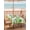 White, variant on St. Patrick's Day Outdoor Tablecloth - 52x70 Inch Rectangle Dining Table Cover, Watercolor Lucky Shamrock Polka Dots Green Waterproof Outdoor Table Cloth with Umbrella Hole & Zipper for Picnic/Patio