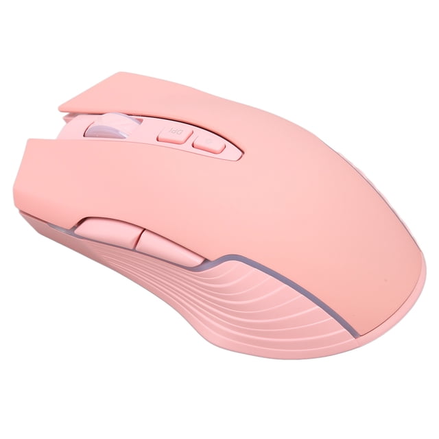 Cordless Mouse, USB Rechargeable RGB Light Mouse, Professional Grade Optical Sensor Gaming Mechanical Mouse, Ergonomic Mice for Gaming Work