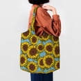 thumbnail image 4 of Vsdgher Sunflowers Print canvas Tote Bag, Lightweight Cloth Bags, Suitable for shopping, groceries, travel, 4 of 4