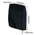thumbnail image 3 of Injueey Cubierta impermeable para silla, cubiertas antipolvo, tela resistente para patio, sofá, mesa, taburete, Protector de muebles, balcón, Type2 NO2, 3 of 6