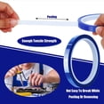 thumbnail image 4 of 6 Rollos de 10 mm X 33 M (108 Pies) Cinta Transferencia Azul Cinta Transferencia de para Prensa de SublimacióN de Sin Residuos y Vinilo de Transferencia de, 4 of 5
