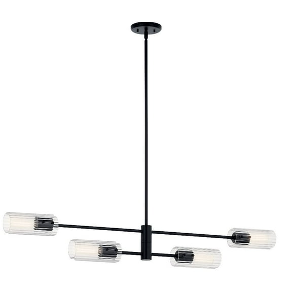 Kichler Lighting - Velestino - 4 Light Linear Chandelier-7 Inches Tall and 5.25
