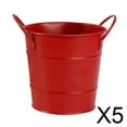 thumbnail image 1 of 5 Cubos Multifuncionales Para Glaseado De Patatas Fritas Con Asas Para El Hogar, Barbacoa, Cocina, Color Rojo, 1 of 10