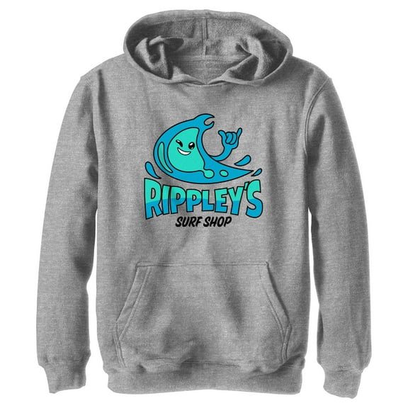 Boy's Fortnite Rippley's Surf Shop  Pull Over Hoodie Athletic Heather X Large