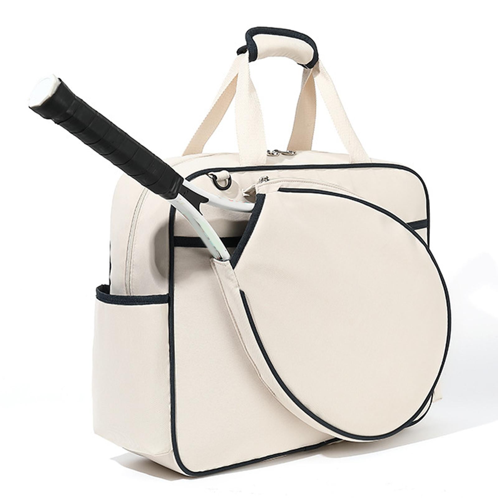 Sac De Tennis Pour Femme - Imperméable - Léger - Avec Compartiment Raquette - Pour Sport, Voyage, Plage - 9
