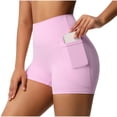 thumbnail image 2 of Neewe Biker Shorts Women Tummy Control Workout Shorts Women with Pockets High Waisted Yoga Running Gym Spandex Compression, 2 of 9