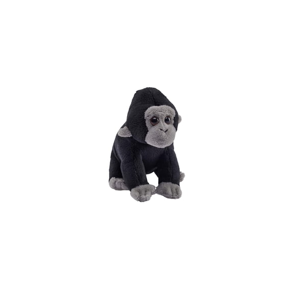 Wild Republic Pocketkins Eco Gorilla, Stuffed Animal, 5 Inches, Plush Toy, Made from Recycled Materials, Eco Friendly