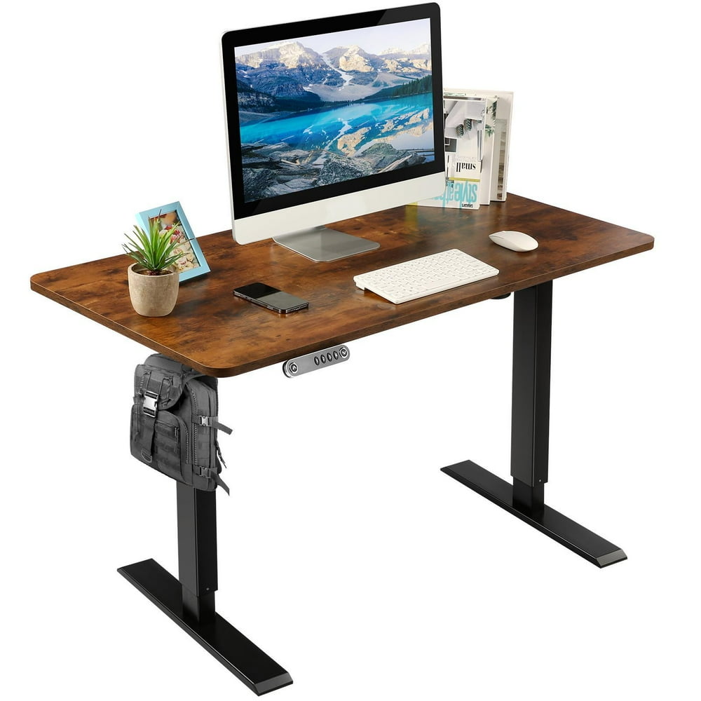 48'' x 24'' Office Desk, Height Adjustable Desk Electric Standing Desk