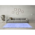 thumbnail image 3 of Ahgly Company Indoor Square Abstract Blue Modern Area Rugs, 8' Square, 3 of 4