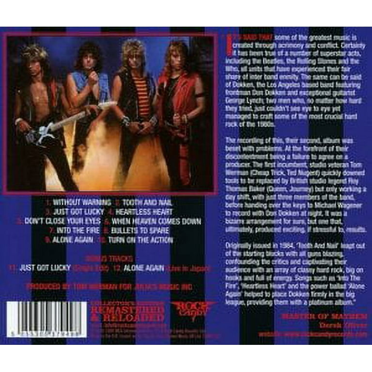 Dokken - Tooth & Nail - Music & Performance - CD - Walmart.com 