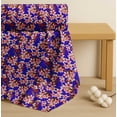 thumbnail image 4 of Soimoi Blue Cotton Voile Fabric Blossom Floral Print Fabric by the Yard 56 Inch Wide, 4 of 7