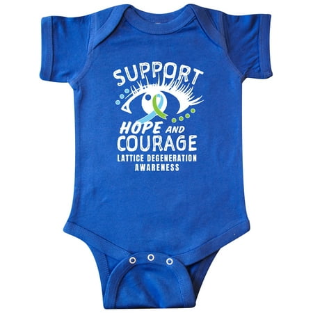 

Inktastic Lattice Degeneraton Support Hope and Courage Gift Baby Boy or Baby Girl Bodysuit