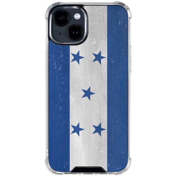 Skinit Honduras Flag Distressed iPhone 14 Plus Clear Case