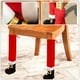 thumbnail image 3 of ColoMX 2 piezas de mesa decorativa calcetines de pierna muebles de Navidad gorras de la pierna cubiertas de pies de mesa, 3 of 7