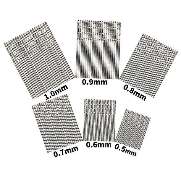 60pcs 05 06 07 08 09 10 mm HSS Straight Shank Twist Drill Walnut Vajra Bodhi Pearl Beads Punch Tiny Little Bit