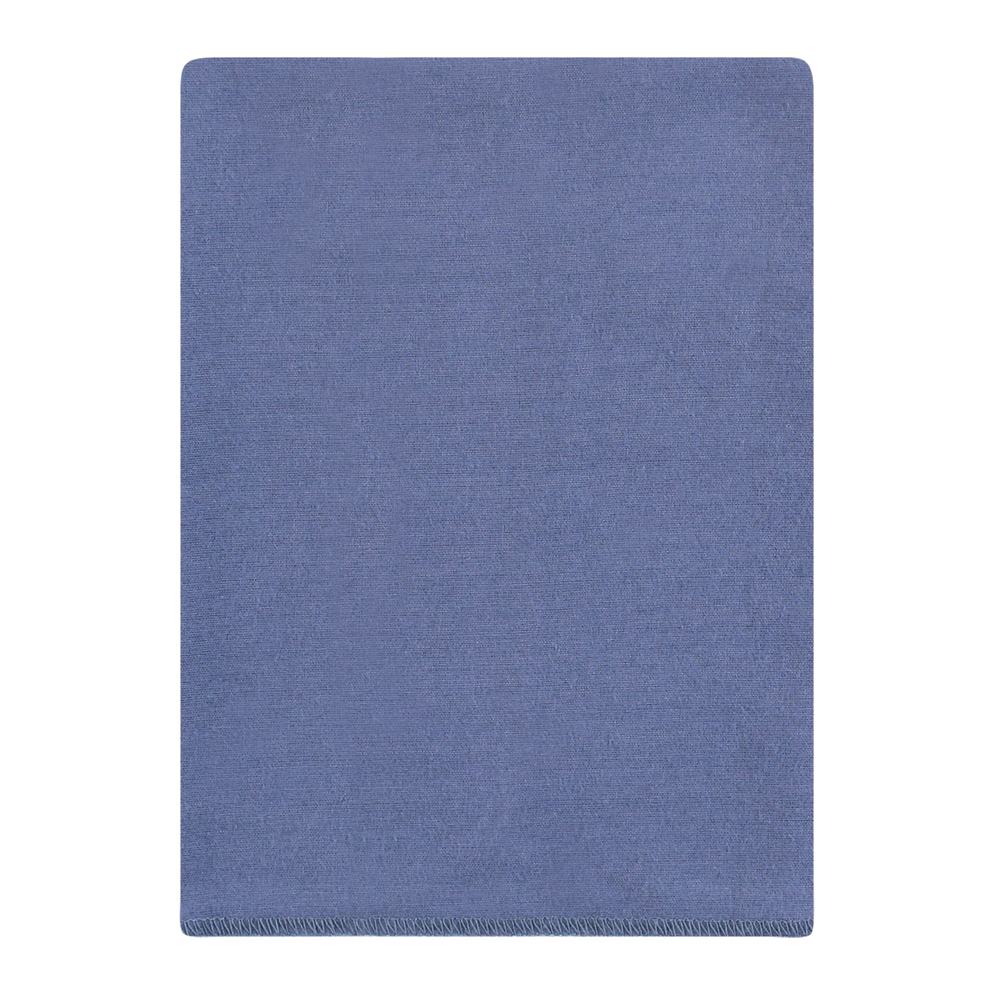 Hudson Baby Unisex Baby Cotton Poly Flannel Burp Cloths Bundle, Blue Cosmos, One Size