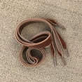 thumbnail image 6 of OUNONA Wide Shoelaces for Shoe Use Made of Durable Velvet Material Brighten Shoes with Brown Color 100cm, 6 of 8
