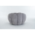 thumbnail image 5 of Jopath Bean Bag Chair, Ultra-Soft Faux Fur Sofa Floral-Shaped Bean Bag Sofa for Gaming Reading Living Room Bedroom Gray, 5 of 9