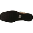 thumbnail image 2 of Men's Twisted X MHY0032 12" Hooey Cowboy Boot Gingerbread/Turquoise Full Grain Leather 11 D, 2 of 5