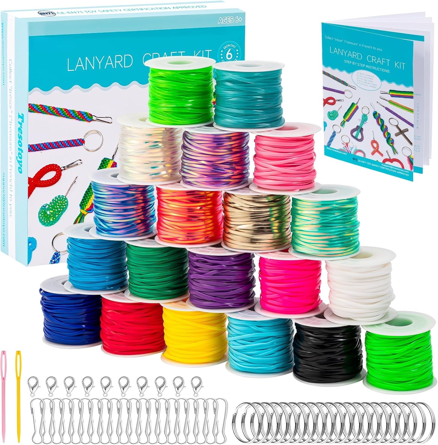 Plastic Lacing Kit by Creatology - Plastic Cord Gimp String