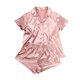 thumbnail image 1 of Camisón Gibobby para Mujer Pijamas de seda de manga Corta con botones de satén conjunto de pantalones cortos 2 piezas S XXL Rosa, 1 of 5
