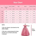 thumbnail image 4 of 4-14Y Girls Princess Dress Flower Embroidery Lace Pageant Dress Prom Ball Gown, 4 of 7