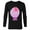 Black, variant on Disney and Pixar’s Inside Out 2 Embarrassment Costume- Long Sleeve T-Shirt for Men - Customized-Navy