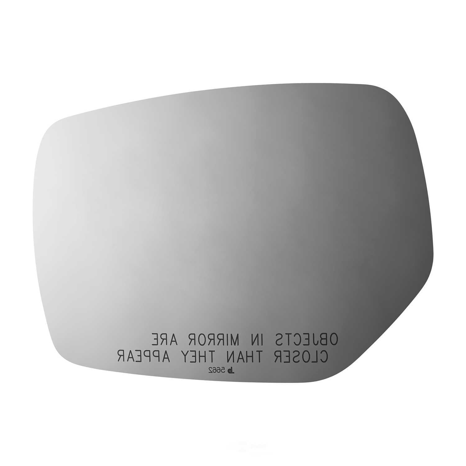 Burco Side View Mirror Replacement Glass - Clear Glass - 5662