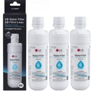 3 Pack LT1000P Replacement Refrigerator Water Filter,Fit for LT1000P 469980 46-9980 ADQ747935 GF-D706BSL Fresh Water Filter