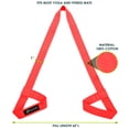 thumbnail image 3 of ProsourceFit Yoga Mat Carrying Sling w/ Easy Adjustable Cinch Strap, 3 of 5