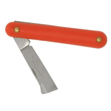 Zenport K106 Grafting and Budding Folding Knife, Dual Edge Tip, 2.25-Inch Stainless Japanese Steel