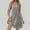 Gray, variant on ZZwxWA Womens Casual Summer Dresses 2025 Sexy Spaghetti Straps Casual Dress Solid Color Short Dress Spring Dress