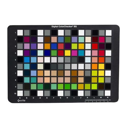 X-Rite Digital ColorChecker SG (Semi-Gloss), 8-1/2x11
