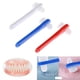 thumbnail image 1 of Cepillo de dientes de cepillo duro de primera calidad, cepillo de limpieza, cepillo portátil de doble cara para dentadura postiza, cuidado de la dentadura postiza (3 piezas, color aleatorio) ZefeiWu 8390606161864, 1 of 1