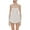 Creamy White, variant on Womens Wrap Strapless Bodycon Dress Sleeveless Ruffles Irregular Hem Cocktail Dress Party Club Mini Dress