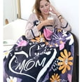 thumbnail image 6 of Mom Blankets From Daughter, Birthday Gifts For Mom From Son, I Love You Mom Blanket For Mother With Flowers Daisy, Thanksgiving Christmas Bday Mothers Day Presents For Mom Throw Blanket 50" X 60", 6 of 6