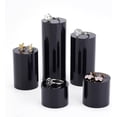 thumbnail image 4 of 5Pcs Black Acrylic Display Block 1.2/1.6/2.4/3.2/4 Inch Round Cylinder Solid Display Pedestal Stand for Jewelry Gem Display Pop Figures Cosmetic Showing, 4 of 9