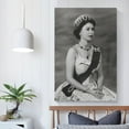 thumbnail image 5 of Monarchs of The United Kingdom Queen Elizabeth II Poster Wall Art Picture Painting Poster Canvas Print Posters Artworks Bedroom Living Room Decor 20x30inch(50x75cm), 5 of 6