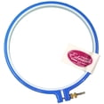 thumbnail image 1 of Frank A. Edmunds Plastic Embroidery Hoop 6"-Blue PEH-6, 1 of 2
