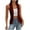 Wine, variant on Sleeveless Crochet Cardigans Shrug for Women Eyelet Hollow Out Summer Trendy Lightweight Open Front Vest Cardigan