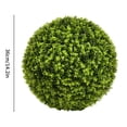 thumbnail image 3 of Artificial Artificial Boxwood Topiary Artificial Plant Topiary Realistic Color For Backyard Balcony Garden Wedding Home, 3 of 4