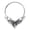 Silver, variant on FENOHREFE Unique Skull Moth Nose Jewelry Gold Plating Sturdy Alloy Materials Decoration for Parties and Individual Styles