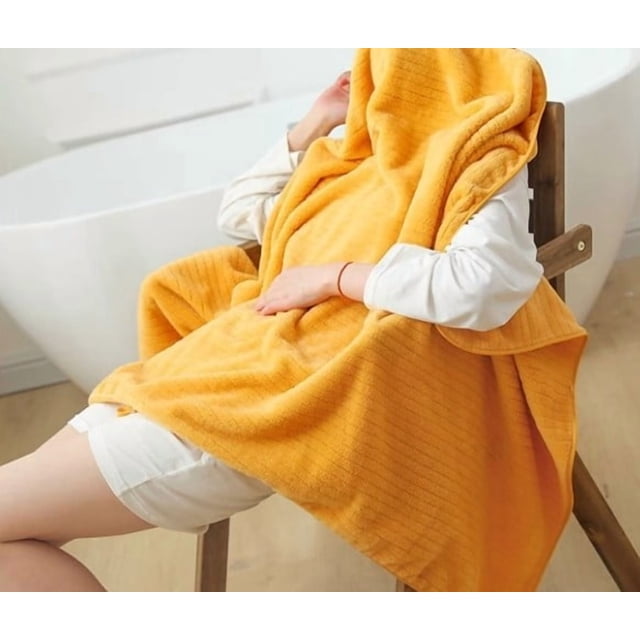 Microfiber Bath Towel for Home and Travel Textured Design Soft Lightweight Quick Drying Large Size Bath Linen for Gym Spa Bathroom Use
