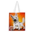 thumbnail image 1 of Perro Bolt Bolso de tela con estampado de lienzo para mujer, bolsa de compras reutilizable y estética, con cremallera interior, regalo para mujer,40*40cm., 1 of 6