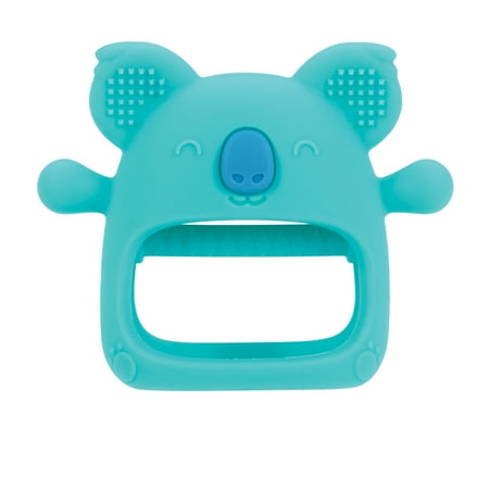 Nuby Silicone Teething Mitten Blue Koala