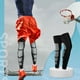 thumbnail image 5 of Mangas transpirables Eigraketly para piernas rodillera compresión baloncesto deportes M-XL blanco XL, 5 of 6