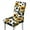 Cow Sunflower, variant on Xoenoiee Cow Sunflower Print Dining Chair Covers Stretch Chair Slipcovers Anti-Slip Covers for Dining Chair Removable Washable Parsons Kitchen Chair Covers, 1 Set