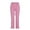 Pink, variant on MDUKONU Women's Fashionable Linen Pants Solid Color Resistant Non See-Through Yellow XL