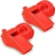 thumbnail image 4 of Silbato de emergencia rojo con cordón sonido FUERTE y claro silbato de plástico para socorristas defensa personal y situaciones de emergencia JM, 4 of 5