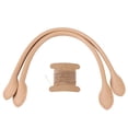thumbnail image 2 of Correa de Hombro ANGGREK de cuero Genuino para bolso de mano DIY 2 Uds, 2 of 8